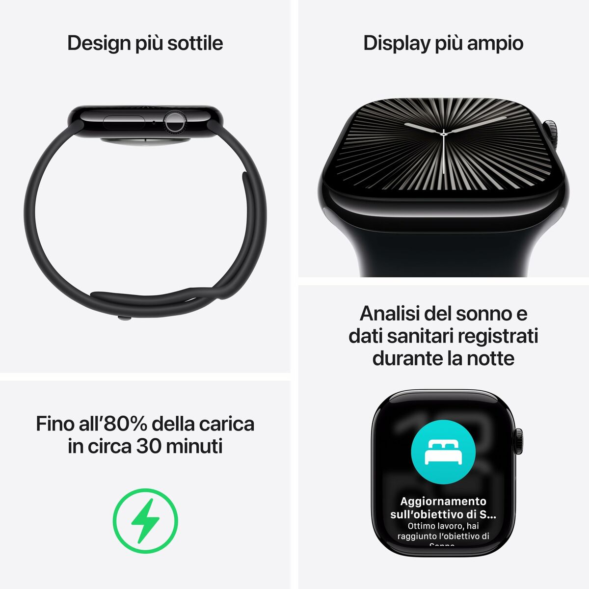 Smartwatch Apple MWWF3QL/A 42 mm Black-5
