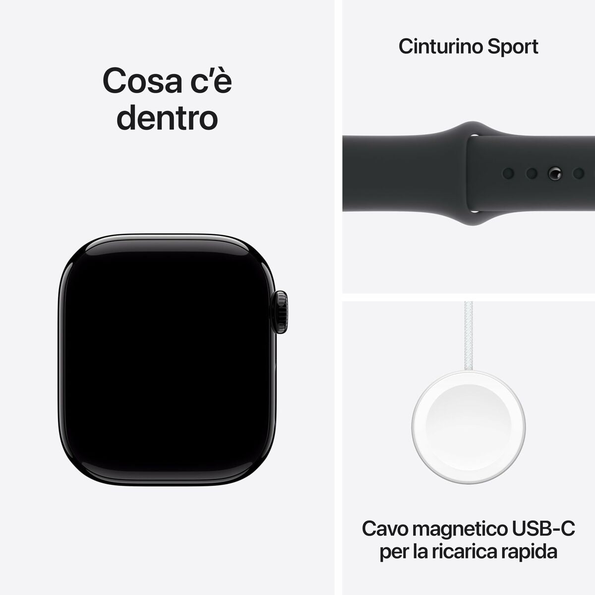 Smartwatch Apple MWWF3QL/A 42 mm Black-2