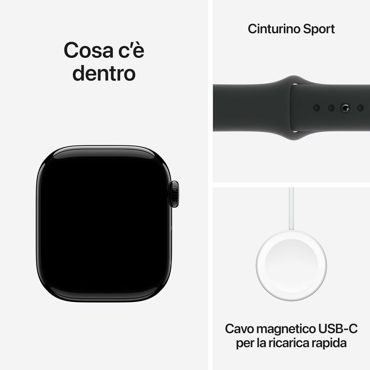 Smartwatch Apple MWWF3QL/A 42 mm Black-1