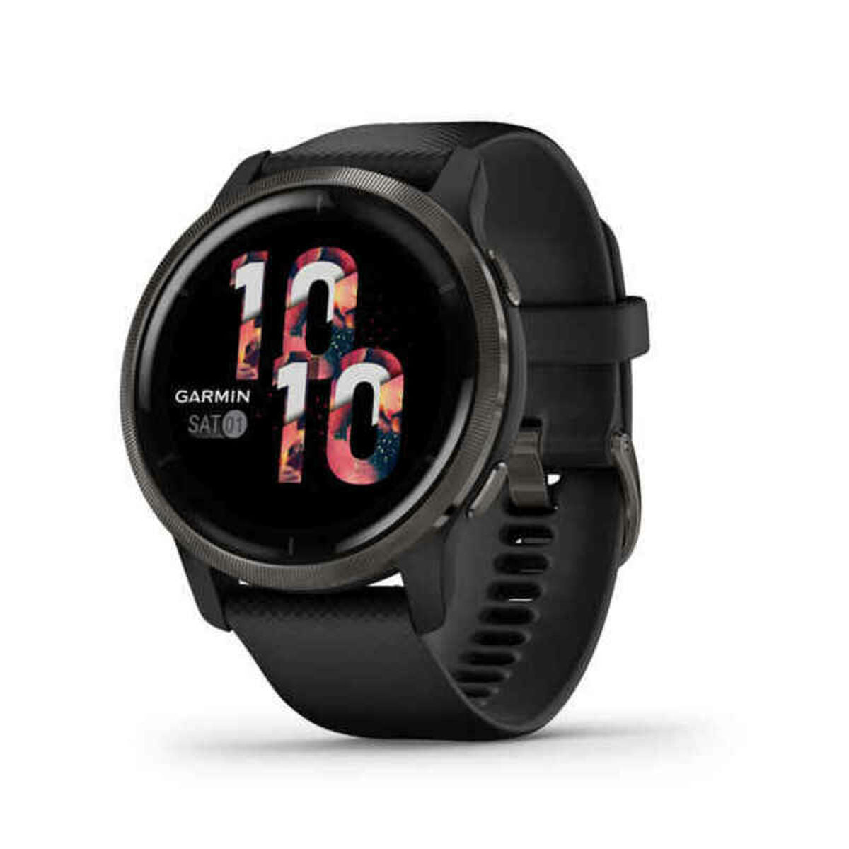 Smartwatch GARMIN 010-02430-11 White Black Gold-0