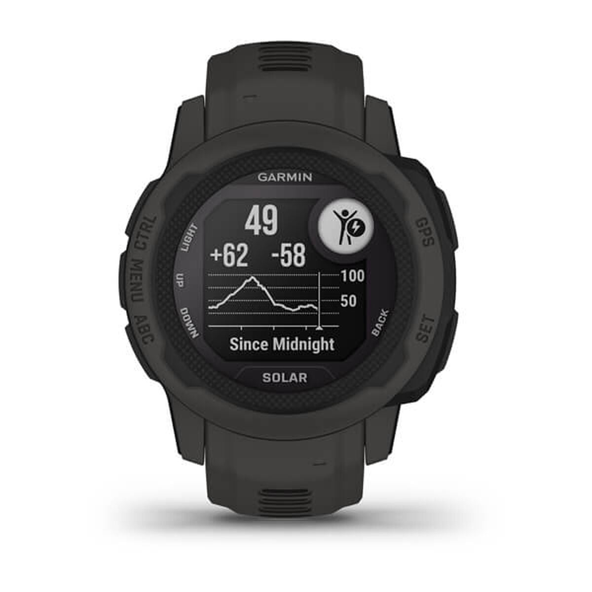 Smartwatch GARMIN Instinct 2S Solar Dark grey-4