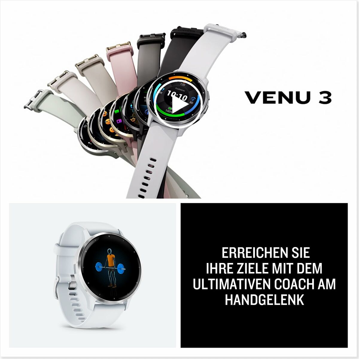 Smartwatch GARMIN Ivory 1,2"-1