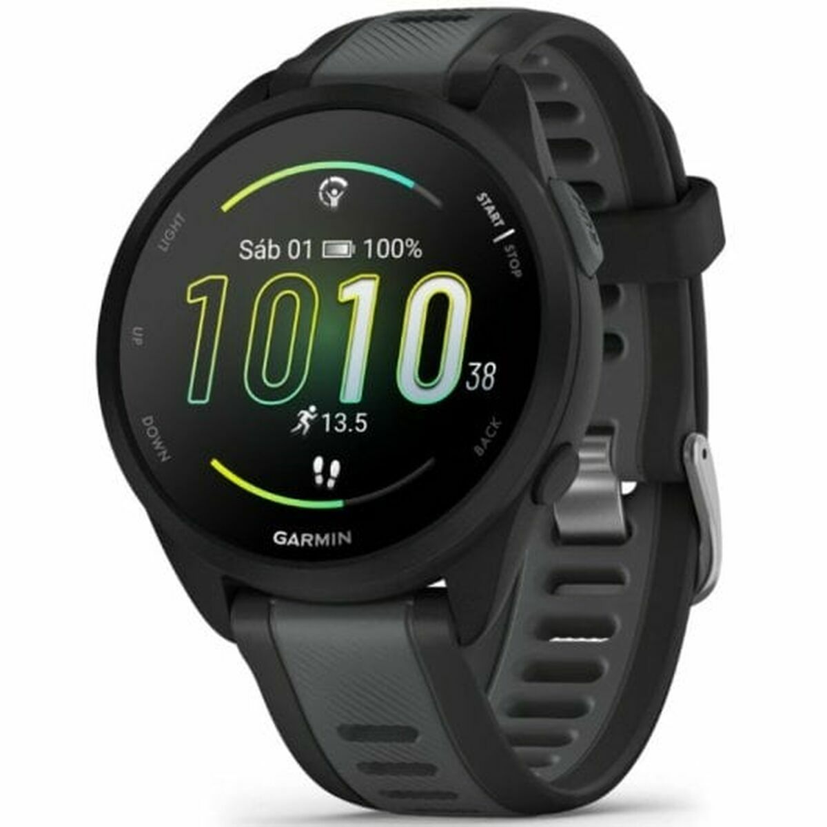 Smartwatch GARMIN 010-02863-20 Black Silver-0