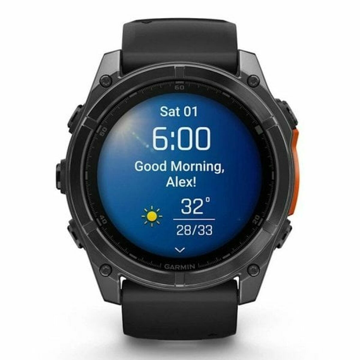 Smartwatch GARMIN 010-02905-00 Black Grey-7