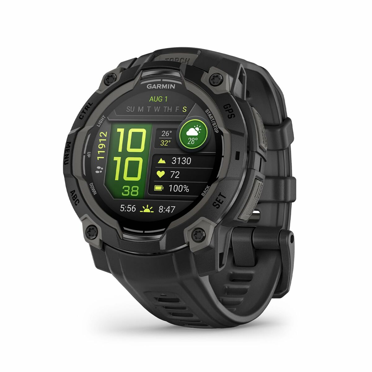Smartwatch GARMIN 010-02936-00 Black 1,2" 45 mm-21