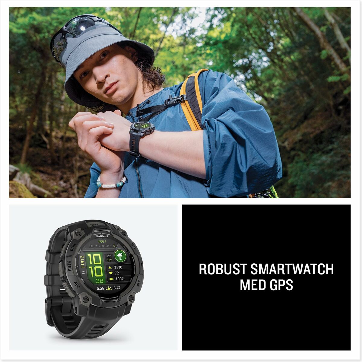 Smartwatch GARMIN 010-02936-00 Black 1,2" 45 mm-13