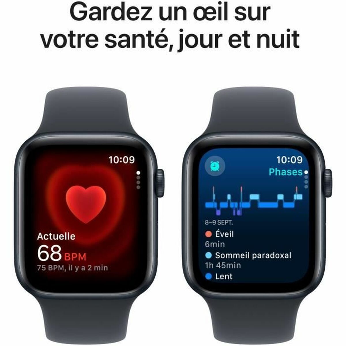 Smartwatch Apple Black Ø 44 mm-1