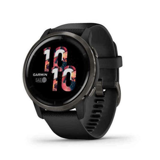 Smartwatch GARMIN 010-02430-11 White Black Gold-0