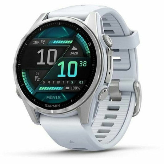 Smartwatch GARMIN 753759337971 White Silver-0